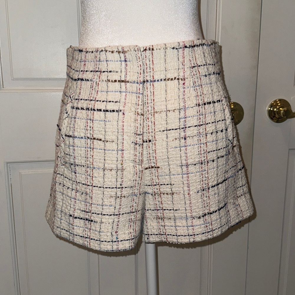 NEW! Veronica Beard Tweed Celeste Short 4